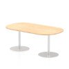 Dynamic Italia Boardroom Table 725mm High - 2400 x 1000mm - Maple