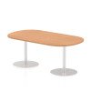 Dynamic Italia Boardroom Table 725mm High - 1800 x 1000mm - Oak