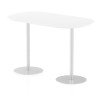 Dynamic Italia Boardroom Table 1145mm High - 1800 x 1000mm - White