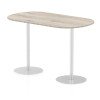 Dynamic Italia Boardroom Table 1145mm High - 1800 x 1000mm - Grey Oak
