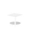 Dynamic Italia Square Table 475mm High - 600 x 600mm - White
