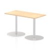 Dynamic Italia Rectangular Table 725mm High - 1200 x 800mm - Maple