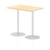 Dynamic Italia Rectangular Table 1145mm High - 1200 x 800mm - Maple