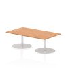 Dynamic Italia Rectangular Table 475mm High - 1400 x 800mm - Oak