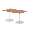 Dynamic Italia Rectangular Table 725mm High - 1400 x 800mm - Walnut