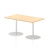 Dynamic Italia Rectangular Table 725mm High - 1400 x 800mm - Maple