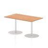 Dynamic Italia Rectangular Table 725mm High - 1400 x 800mm - Oak