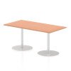 Dynamic Italia Rectangular Table 725mm High - 1600 x 800mm - Beech