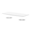 Dynamic Italia High Gloss Table 475mm High - 2400 x 1200mm - White