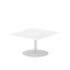 Dynamic Italia Square Table 475mm High - 800 x 800mm - White