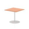 Dynamic Italia Square Table 725mm High - 800 x 800mm - Beech