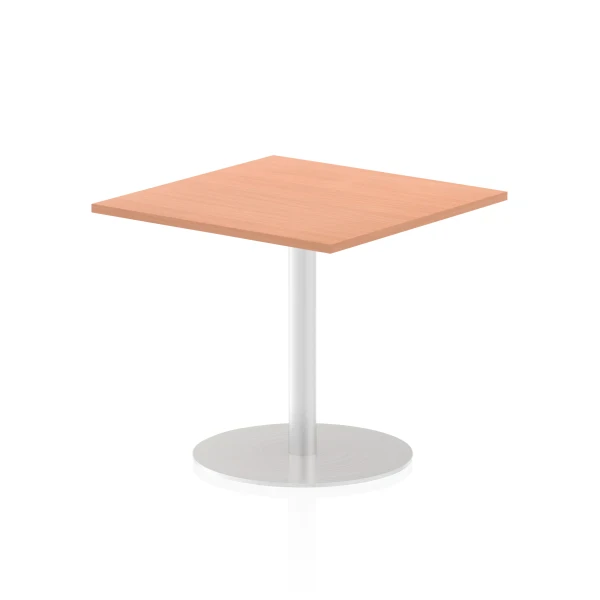Dynamic Italia Square Table 725mm High - 800 x 800mm - Beech