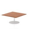 Dynamic Italia Square Table 475mm High - 1000 x 1000mm - Walnut