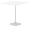 Dynamic Italia Square Table 1145mm High - 1000 x 1000mm - White