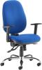 Dams Jota Ergo 24hr Ergonomic Asynchro Chair - Blue