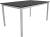 Gopak Enviro Eco Jet Black Outdoor Table - 1500mm x 900mm