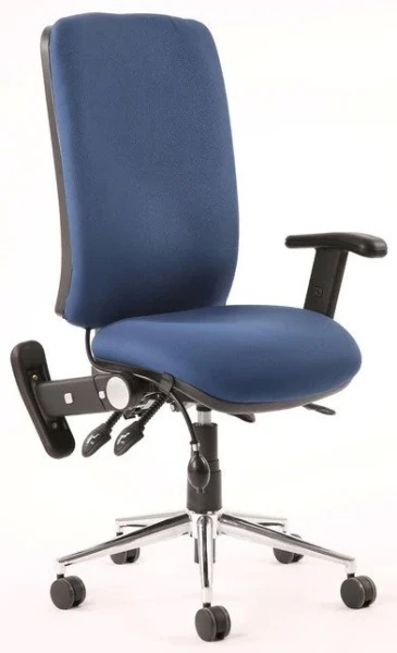 Dynamic Chiro Operator Chair with Adjustable & Folding Arms