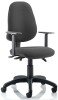 Dynamic Eclipse Plus 3 Chair with Height Adjustable Arms - Charcoal