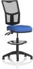 Dynamic Eclipse Plus II Operator Chair with Mesh Back & Draughtsman Kit - Blue