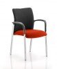 Dynamic Academy Black Fabric Back Bespoke Fabric Seat with Arms