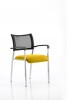 Dynamic Brunswick Bespoke Fabric Seat Chair With Chrome Frame