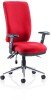 Dynamic Chiro High Back Task Operators Chair Black with Height Adjustable & Folding Arms