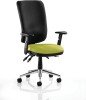 Dynamic Chiro Bespoke Seat Operator Chair with Adjustable Arms - Senna Yellow