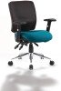 Dynamic Chiro Bespoke Chair with Height Adjustable Arms - Maringa Teal