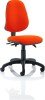 Dynamic Eclipse 2 Chair Bespoke Fabric - Tabasco Orange