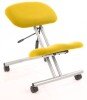 Dynamic Kneeling Stool Bespoke Fabric - Senna Yellow