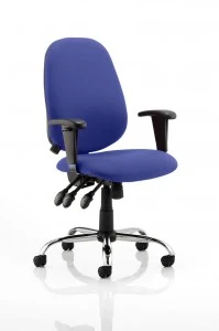 Dynamic Lisbon Operator Chair with Adjustable Arms