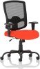 Dynamic Portland Heavy Duty Chair Bespoke Seat - Tabasco Orange