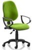 Dynamic Eclipse Plus 1 Lever Bespoke Operator Chair with Loop Arms