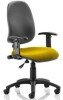 Dynamic Eclipse Plus 1 Lever Bespoke Seat Operator Chair with Adjustable Arms
