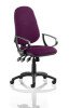 Dynamic Eclipse Plus XL Operator Chair with Fixed Arms