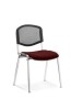 Dynamic ISO Chrome Frame Mesh Back Chair Bespoke Seat