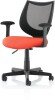 Dynamic Camden Bespoke Mesh Task Chair - Tabasco Orange