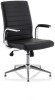 Dynamic Ezra Executive Leather Chair with Glides - Black