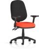Dynamic Eclipse Plus 2 Bespoke Set Operator Chair with Adjustable Arms