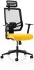 Dynamic Ergo Twist Bespoke Fabric Seat with Mesh Back, Arms and Headrest - Senna Yellow