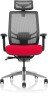 Dynamic Ergo Click Ergonomic Chair with Headrest - Bergamot Cherry
