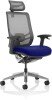 Dynamic Ergo Click Ergonomic Chair with Headrest - Stevia Blue