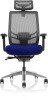 Dynamic Ergo Click Ergonomic Chair with Headrest - Stevia Blue