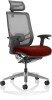 Dynamic Ergo Click Ergonomic Chair with Headrest - Ginseng Chilli