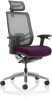 Dynamic Ergo Click Ergonomic Chair with Headrest - Tansy Purple
