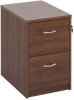 Dams Executive Filing Cabinet 2 Drawer - Walnut