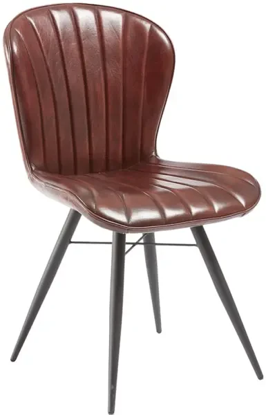 Zap Lena Sidechair - Claret Red