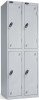 Probe Two Door Nest of 2 Steel Lockers - 1780 x 610 x 460mm