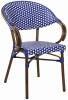 Tabilo Luxe Armchair - Blue and White