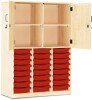 Monarch 24 Shallow Tray Storage Cupboard